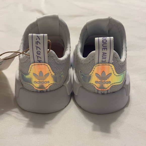 SOLD✨ADIDAS NMD 360 Toddler Walker Shoes (Size 5) GX3320 White Pink Purple NWB - Picture 9 of 11
